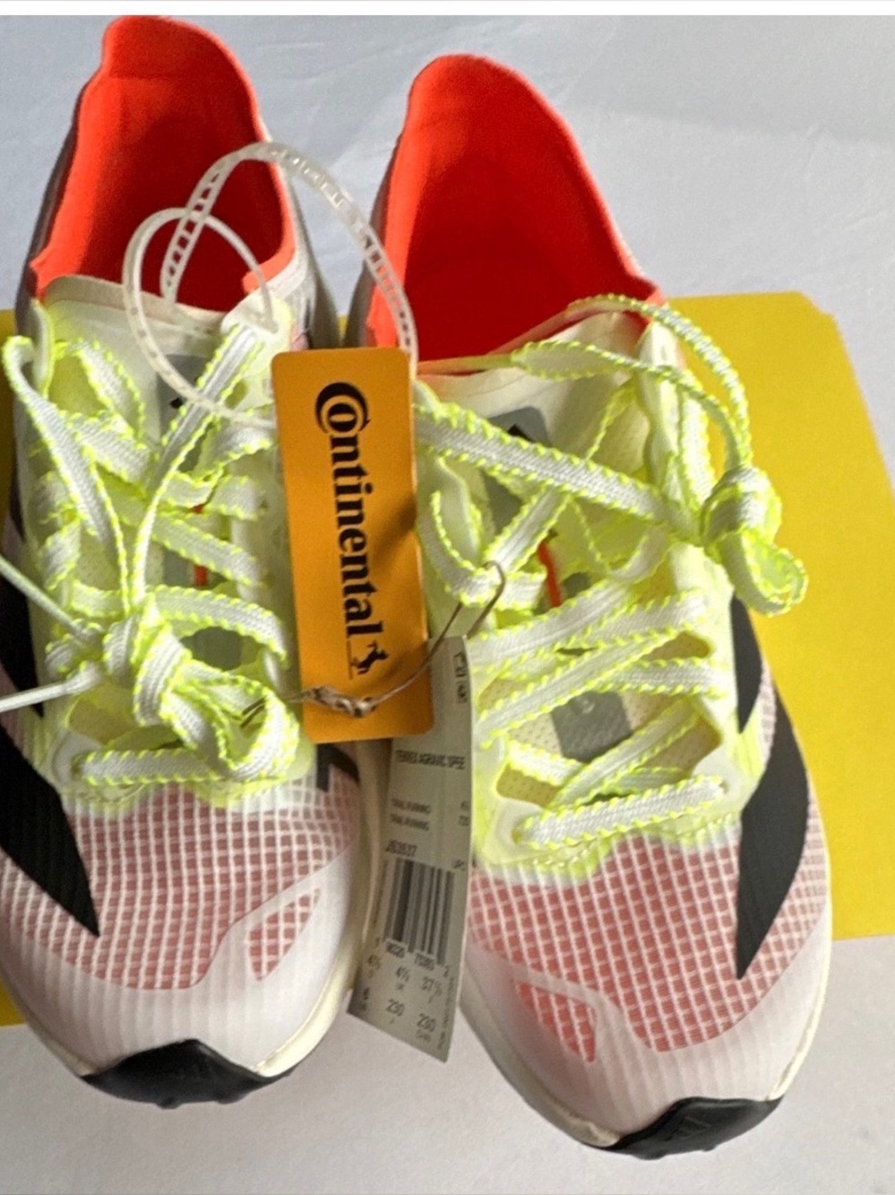 Adidas Terrex Agravic Speed Women’s 6 Trail Running Shoes IH3771 White Orange